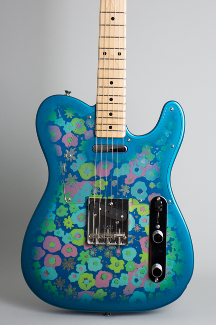 Fender  Blue Floral Telecaster Solid Body Electric Guitar  (2017)
