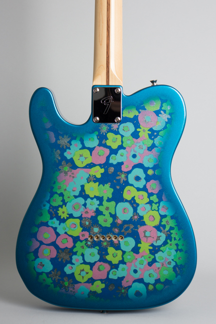 Fender  Blue Floral Telecaster Solid Body Electric Guitar  (2017)