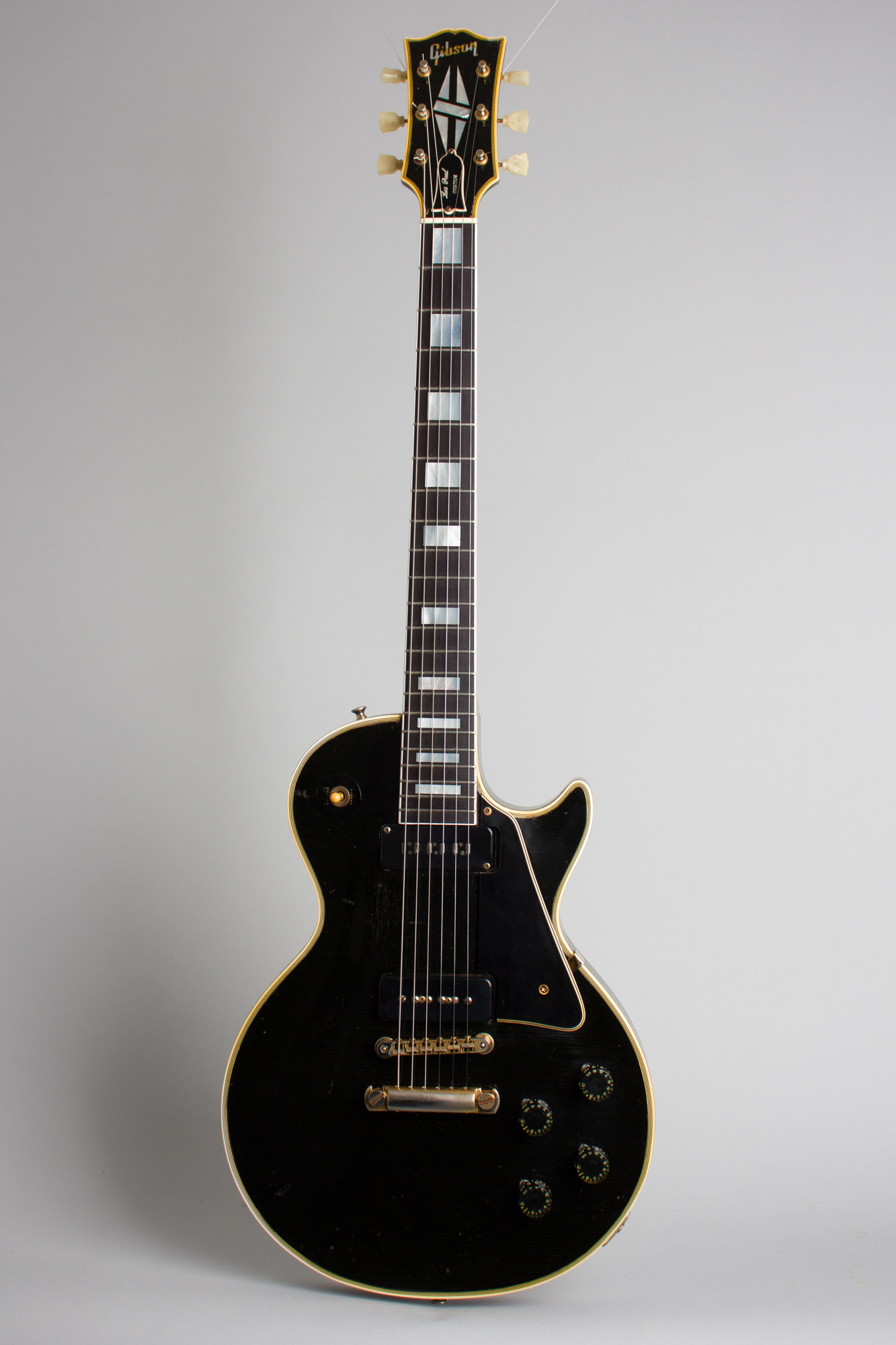 Gibson Les Paul Custom Solid Body Electric Guitar (1955) | RetroFret