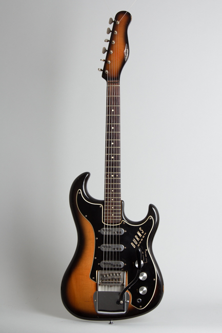 Burns  Jazz Split Sound Solid Body Electric Guitar  (1965)