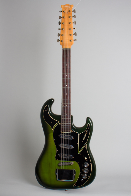 expand image Baldwin - Burns Double Six 12 String Solid Body Electric Guitar (1966)