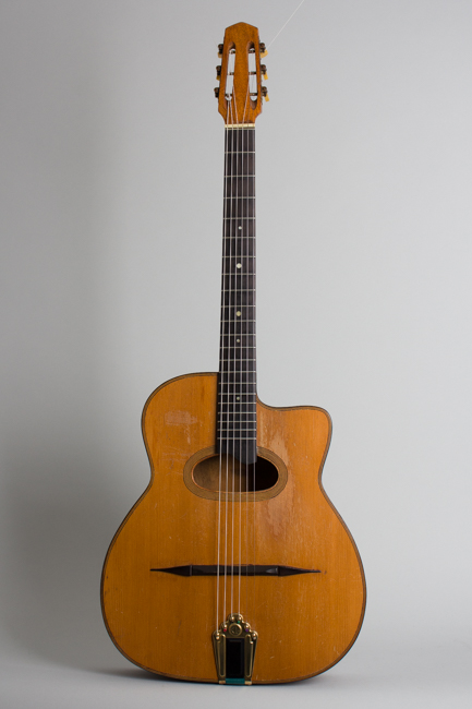 Castelluccia  Grande Bouche Gypsy Jazz Guitar ,  c. 1955