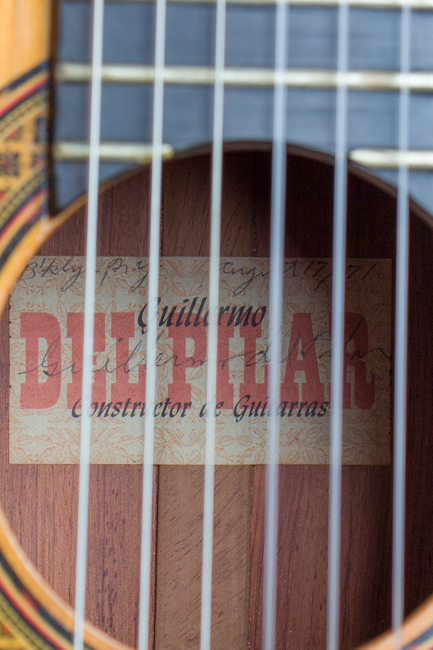 Del Pilar  Classical Guitar  (1971)