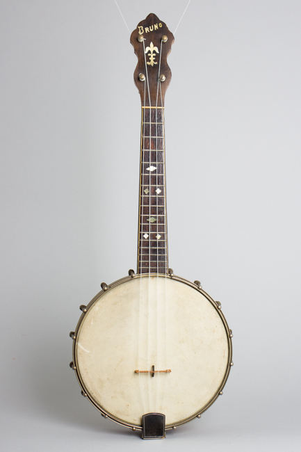  Bruno No. 22 Banjo Ukulele, most likely made by Wm. Lange,  c. 1925