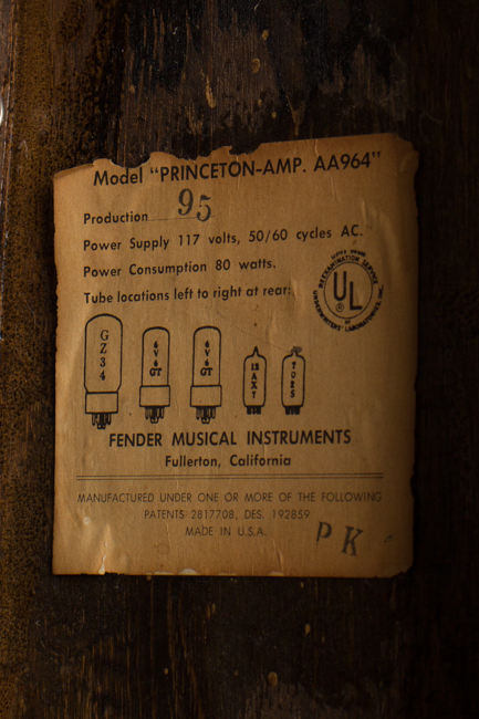 Fender  Princeton Tube Amplifier (1966)