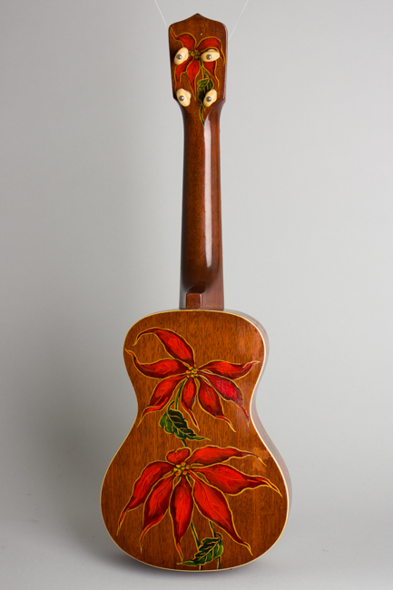 Gibson  Poinsettia Custom Concert Ukulele ,  c. 1931