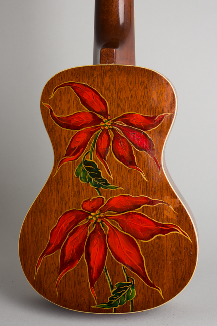 Gibson  Poinsettia Custom Concert Ukulele ,  c. 1931