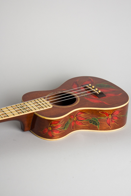 Gibson  Poinsettia Custom Concert Ukulele ,  c. 1931