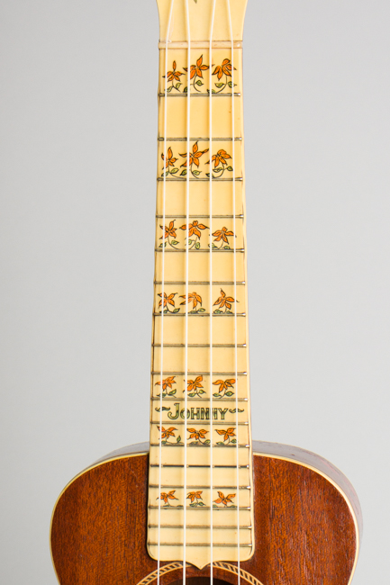 Gibson  Poinsettia Custom Concert Ukulele ,  c. 1931