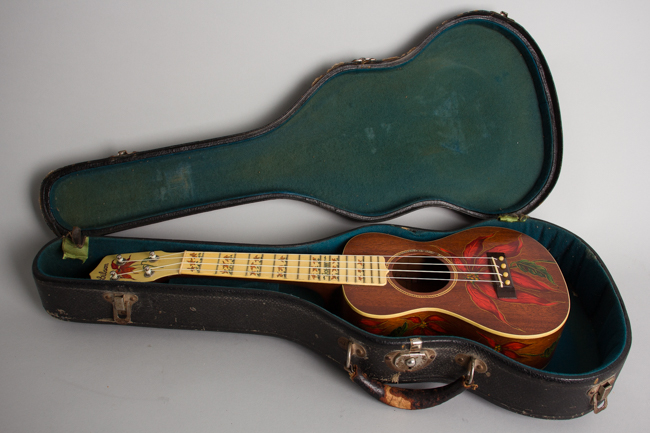 Gibson  Poinsettia Custom Concert Ukulele ,  c. 1931