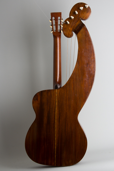  Dyer Symphony #4 Harp Guitar, made by Larson Brothers ,  c. 1910