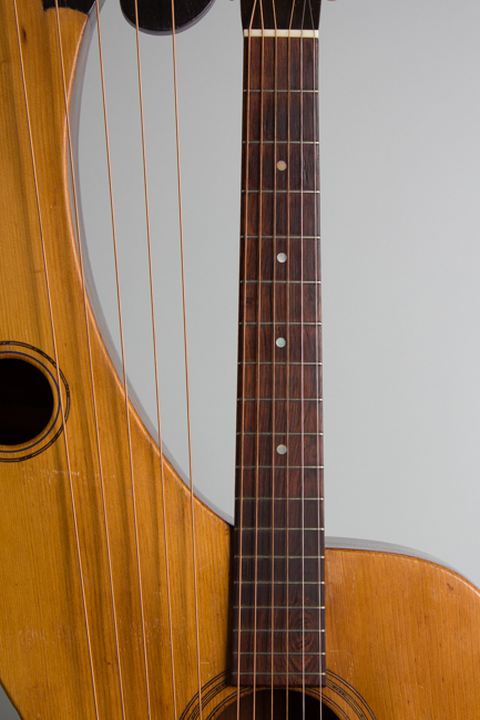  Dyer Symphony #4 Harp Guitar, made by Larson Brothers ,  c. 1910