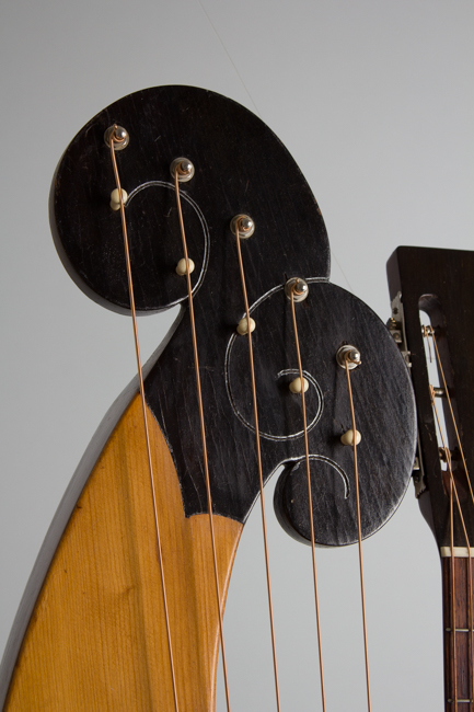  Dyer Symphony #4 Harp Guitar, made by Larson Brothers ,  c. 1910