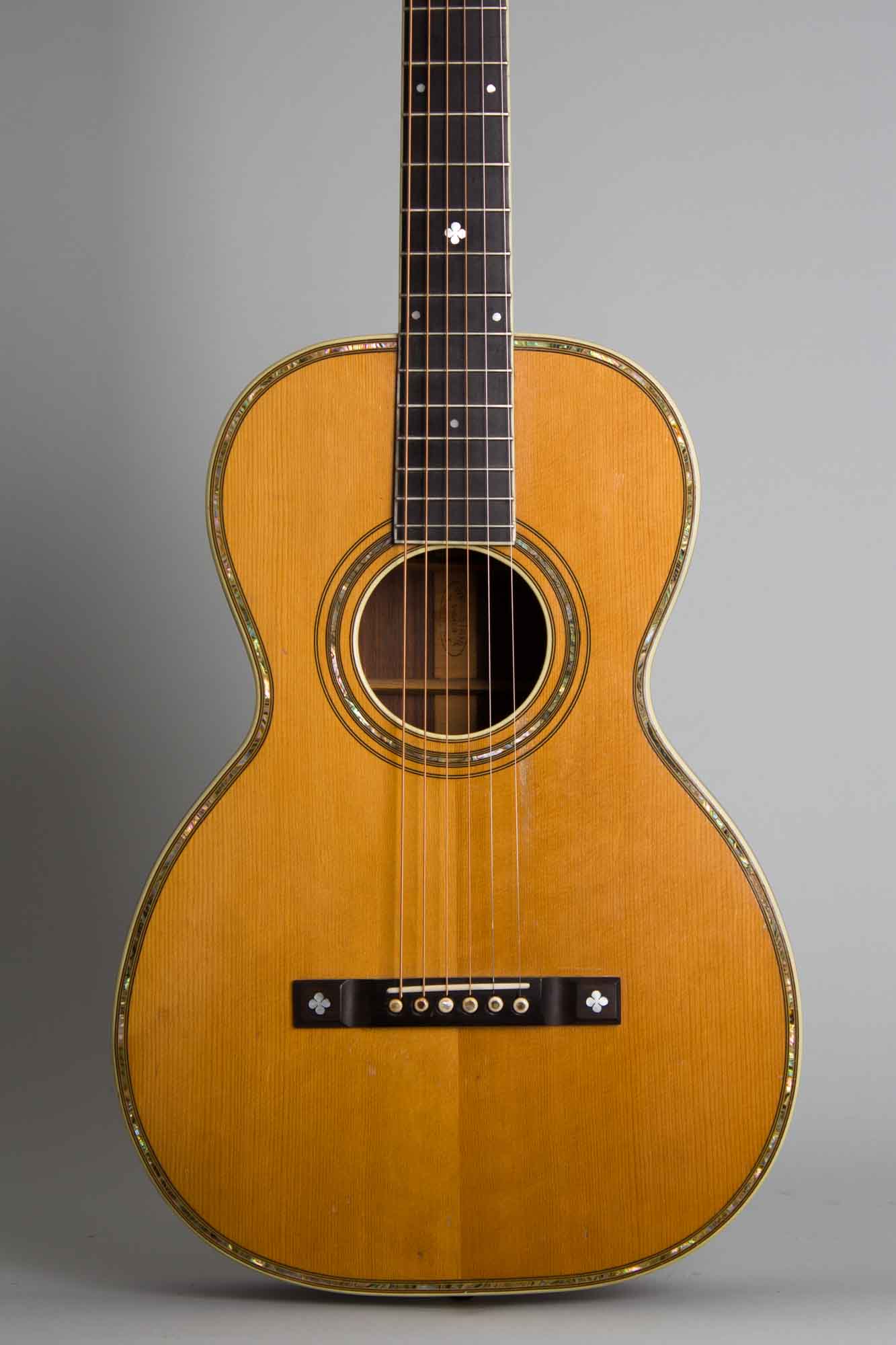 Wm. Stahl Style #7 Flat Top Acoustic Guitar, made by Larson