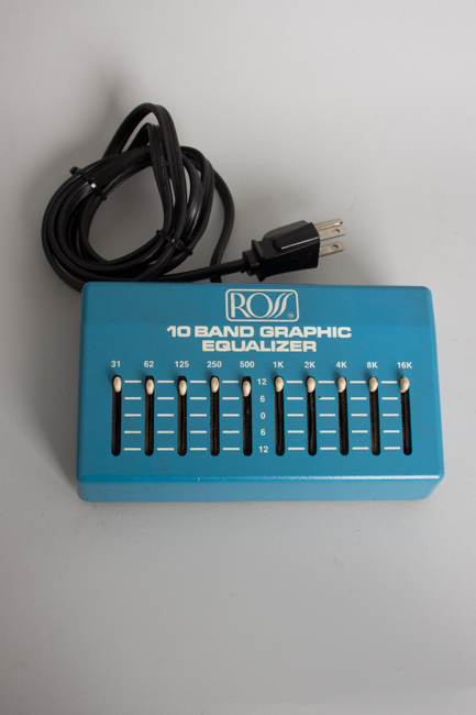 Ross  10 Band Graphic Equalizer Equalizer Pedal Effect,  c. 1980