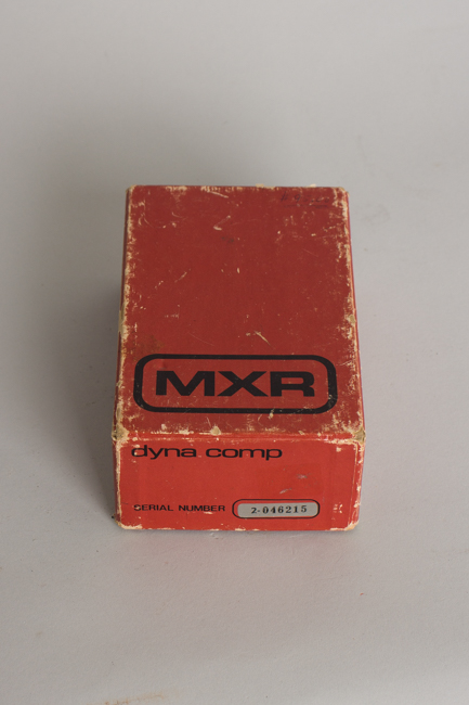 MXR  Dyna Comp Compressor Effect,  c. 1980
