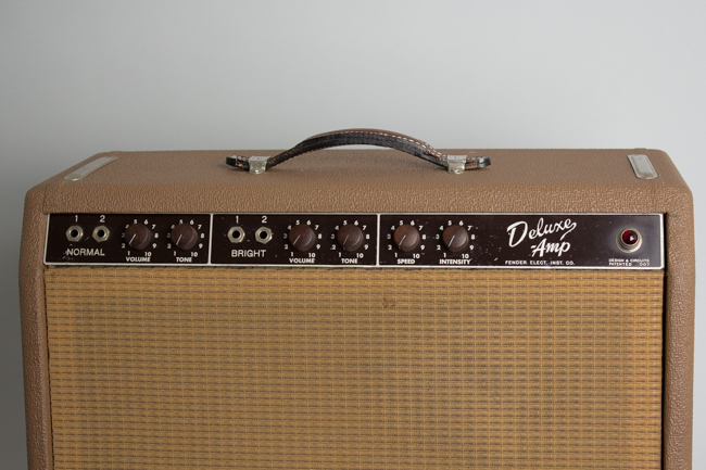 Fender  Deluxe 6G3 Owned and Used by Adam Levy w/Road Case Tube Amplifier (1961)