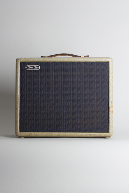  White Tube Amplifier, made by Fender (1958)