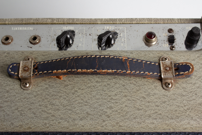  White Tube Amplifier, made by Fender (1958)