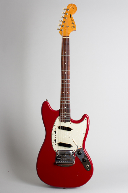 expand image Fender Mustang Solid Body Electric Guitar (1966)