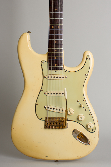 Fender  Stratocaster with Gold Hardware Solid Body Electric Guitar  (1964)