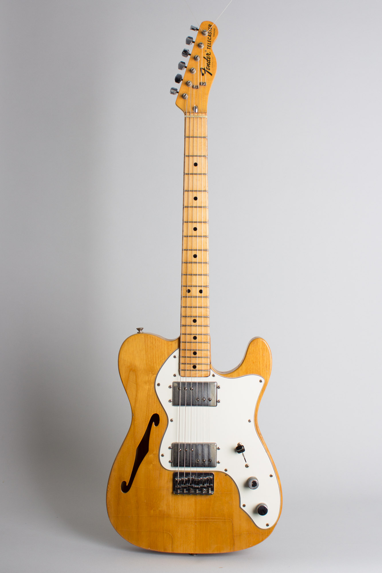 Fender Telecaster Thinline Solid Body Electric Guitar (1974 