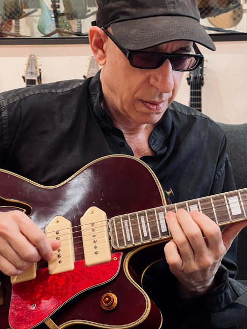 Epiphone  Zephyr Blues Deluxe Customized for Elliott Sharp by Peter Florance Hollow Body Electric Guitar  (1999)