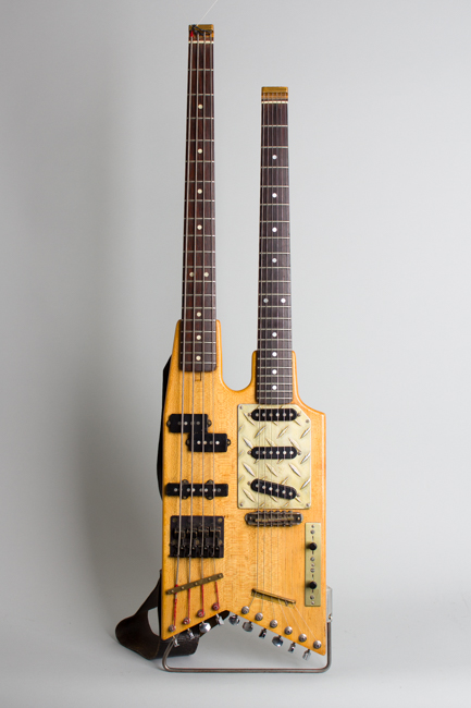 Doug Henderson Custom  Double Neck built for and extensively used by Elliott Sharp Solid Body Electric Guitar  (1991)