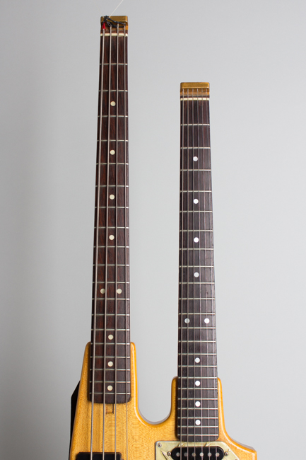 Doug Henderson Custom  Double Neck built for and extensively used by Elliott Sharp Solid Body Electric Guitar  (1991)