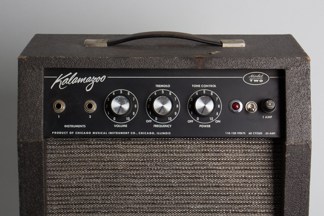 Kalamazoo  Model Two Tube Amplifier (1967)