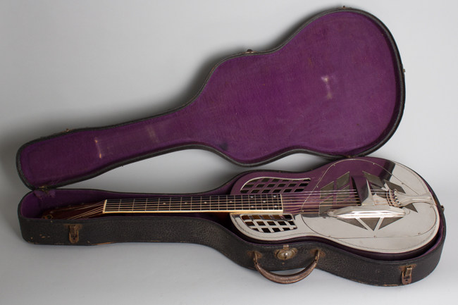 National  Style 1 Tricone Roundneck Resophonic Guitar  (1935)