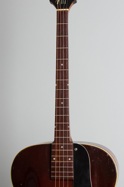  Marwin Deluxe Modified Arch Top Acoustic Tenor Guitar, made by Harmony ,  c. 1939
