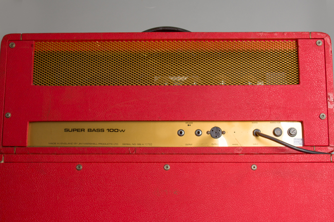 Marshall  JMP Model 1992 Super Bass 100 Watt Plexi *LOCAL PICKUP ONLY* Tube Amplifier (1969)