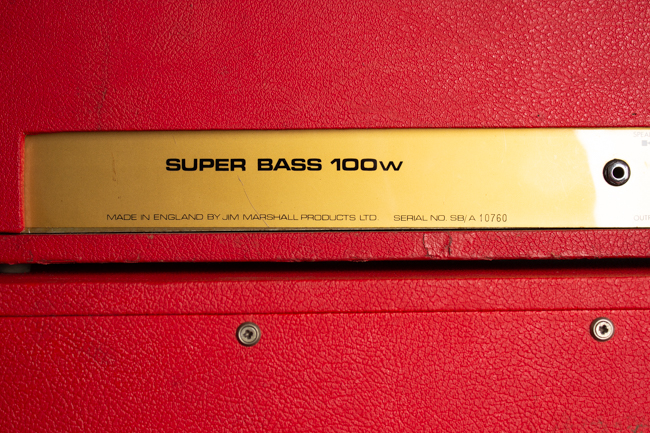 Marshall  JMP Model 1992 Super Bass 100 Watt Plexi *LOCAL PICKUP ONLY* Tube Amplifier (1969)