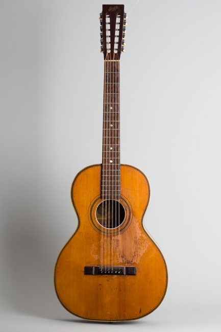  Stella Grand Concert 12 String Flat Top Acoustic Guitar, made by Oscar Schmidt ,  c. 1928