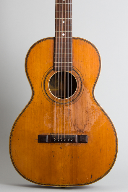  Stella Grand Concert 12 String Flat Top Acoustic Guitar, made by Oscar Schmidt ,  c. 1928