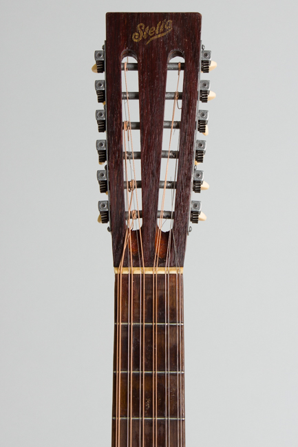  Stella Grand Concert 12 String Flat Top Acoustic Guitar, made by Oscar Schmidt ,  c. 1928