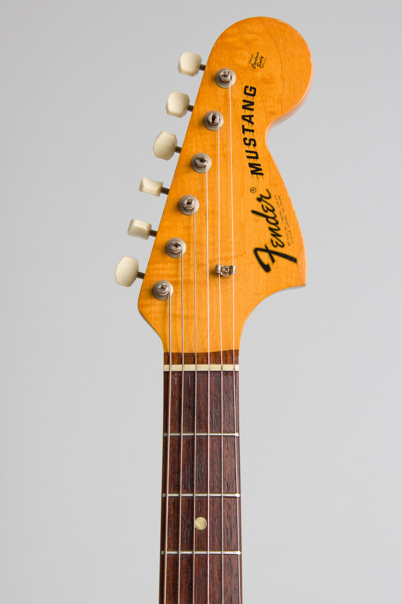 Fender Competition Mustang Solid Body Electric Guitar (1972