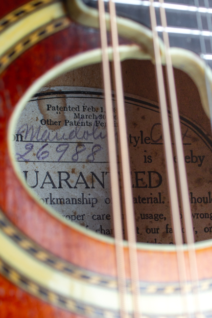 Gibson  A-4 Carved Top Mandolin  (1914)