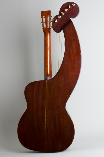  Dyer Symphony Style 5 Harp Guitar,  made by Larson Brothers  (1914)