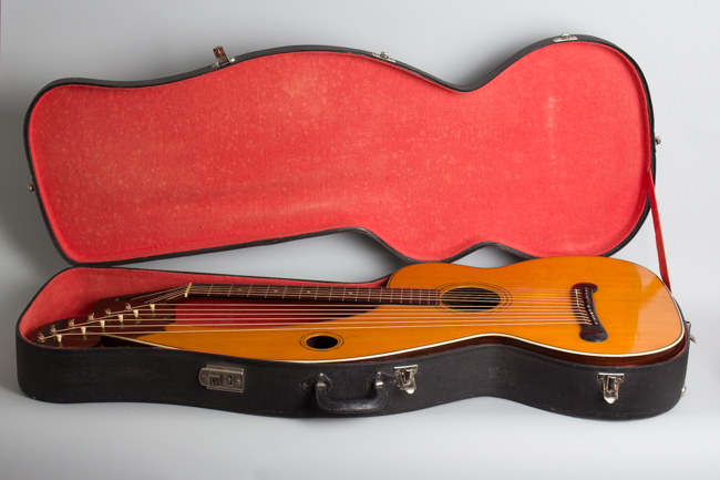  Dyer Symphony Style 5 Harp Guitar,  made by Larson Brothers  (1914)