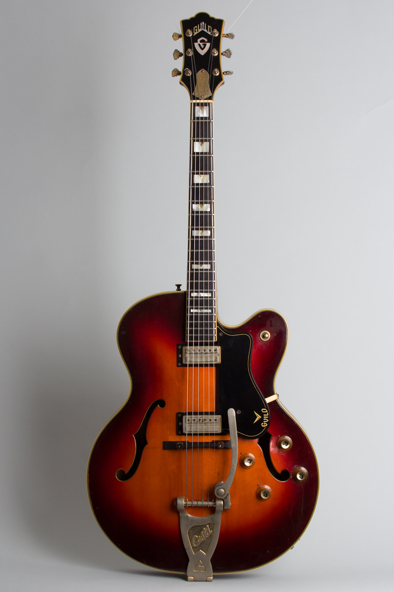 Guild X 500 Stuart Arch Top Hollow Body Electric Guitar 1964