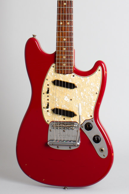 Fender  Mustang Solid Body Electric Guitar  (1966)