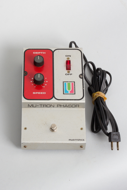 Musitronics  Mu-Tron Phasor Phase Pedal Effect,  c. 1975