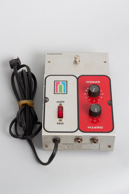 Musitronics  Mu-Tron Phasor Phase Pedal Effect,  c. 1975