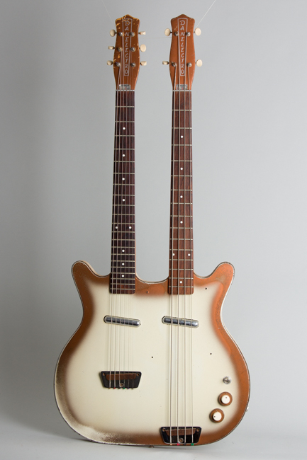 Danelectro  Doubleneck Model 3923 Semi-Hollow Body Electric Guitar  (1964)