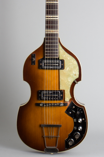 Hofner  Model 459TZ Semi-Hollow Body Electric Guitar  (1968)