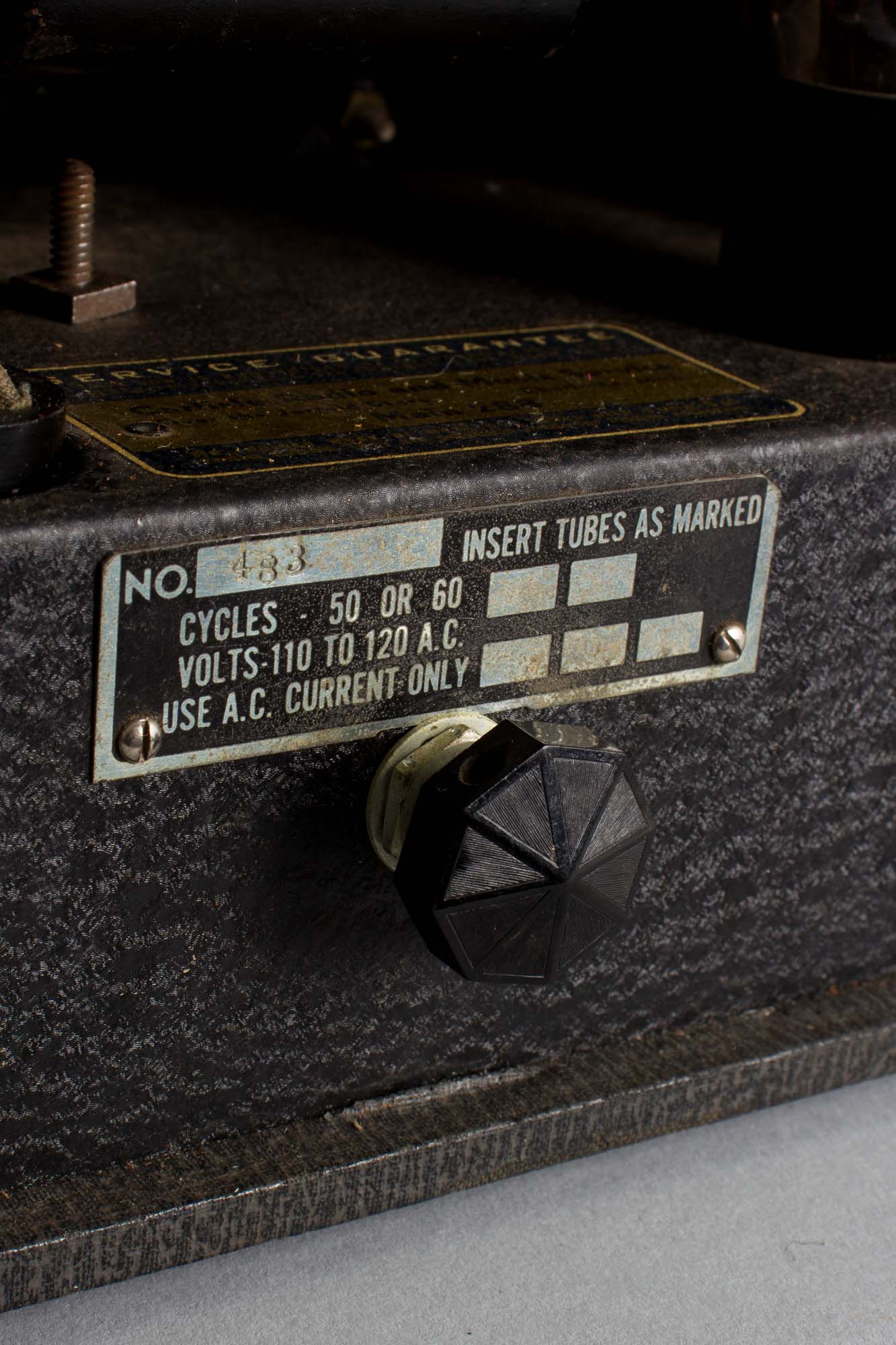 NationalDobro Tube Amplifier, c. 1935 RetroFret