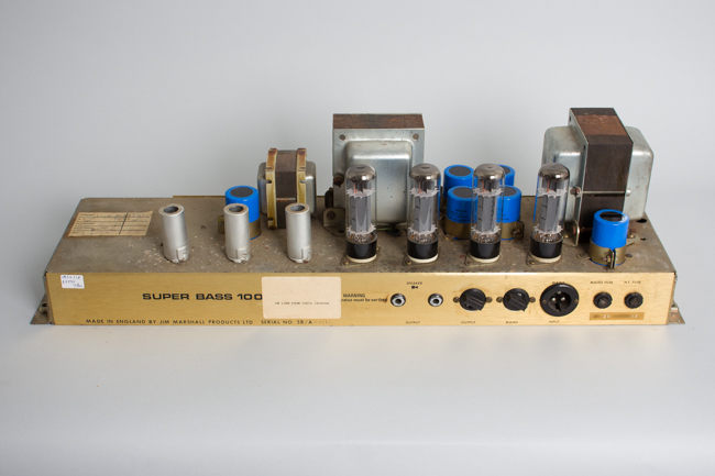Marshall  JMP Model 1992 Super Bass 100 Tube Amplifier (1973)