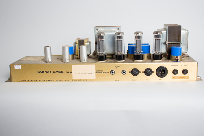 Marshall  JMP Model 1992 Super Bass 100 Tube Amplifier (1973)